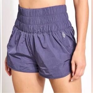 Free People Movement Way Home Shorts in Purple, Sz L